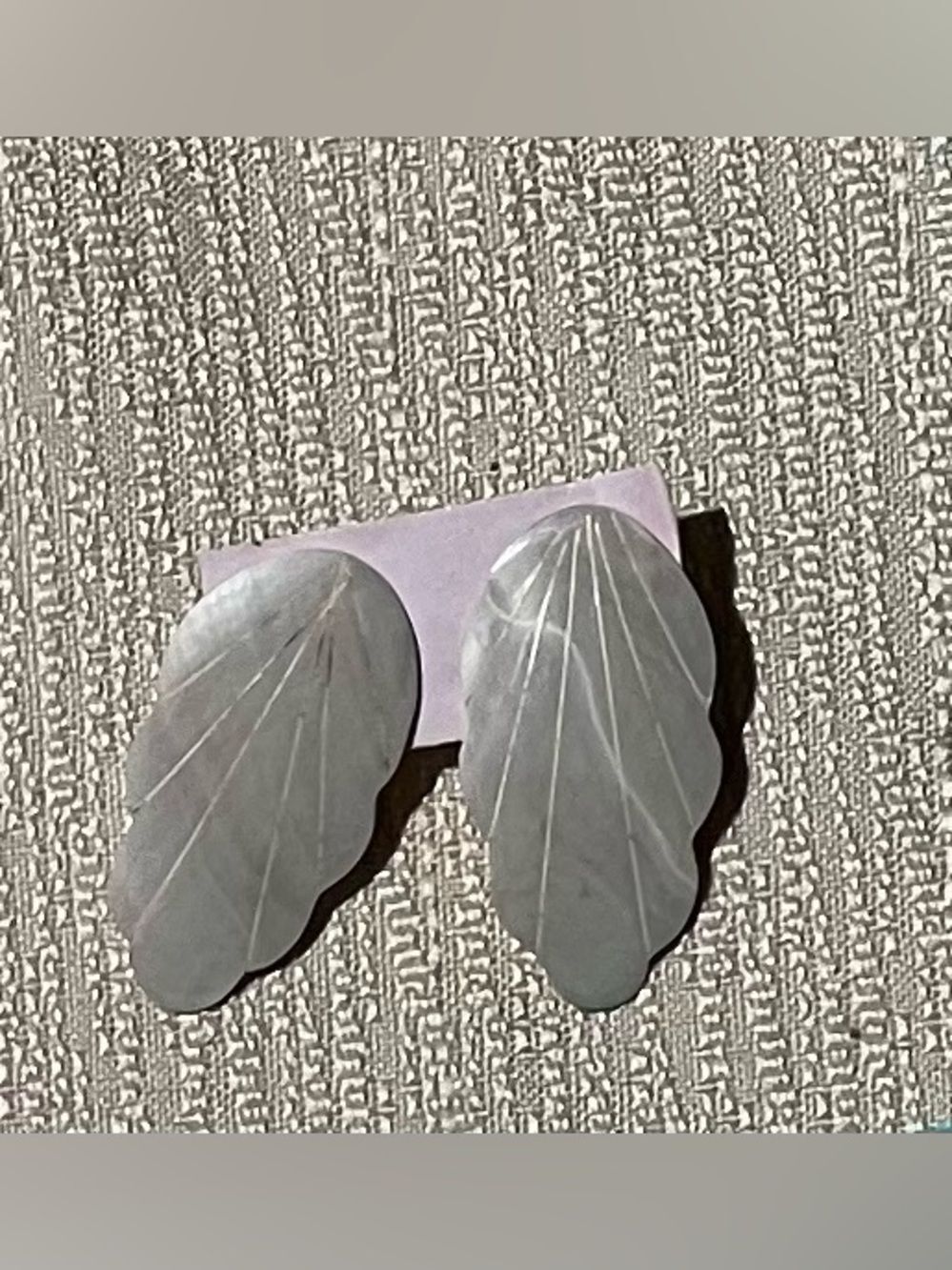Leaf-Shaped Earrings